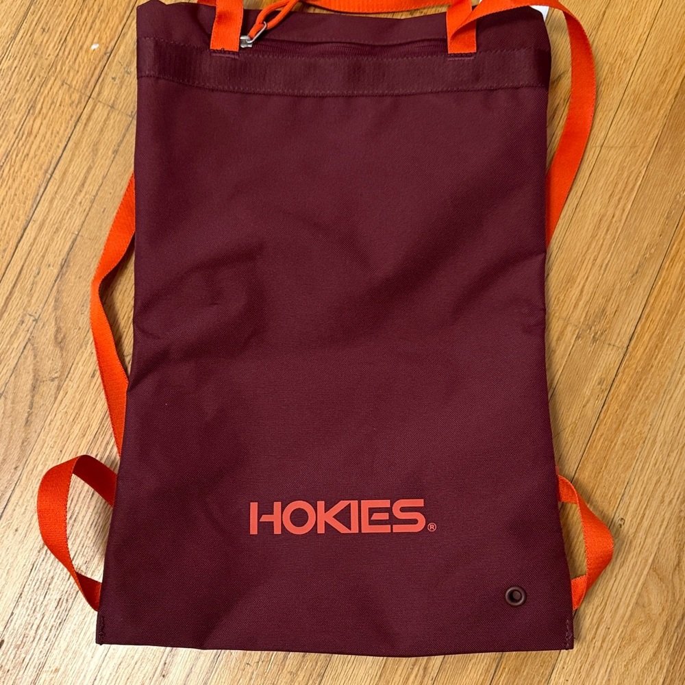 VT/Virgina Tech Maroon and Orange Durable Dive Bag - Picture 3 of 4
